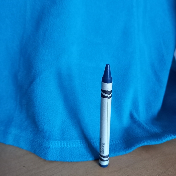 Women's northface fleece teal Pullover sweater jacket size small 1/4 zip S - Picture 7 of 12